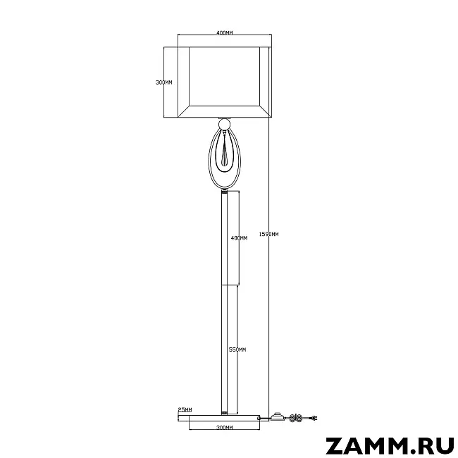 Торшер Moderli Dark