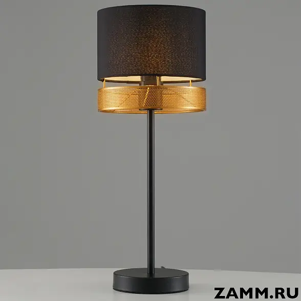 Лампа настольная с абажуром Moderli Gela 