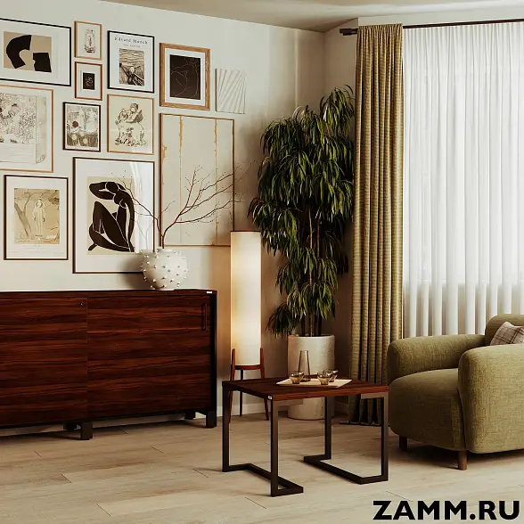 Локер ZAMM (шкаф-купе) 2 полки. На металлокаркасе 1200 (Ш:1200, Г:414, В:836) 