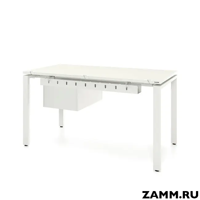 Стол Формат ТР 2 ящика (Тип 3) с пропусками, кабель-каналом (Д-041)