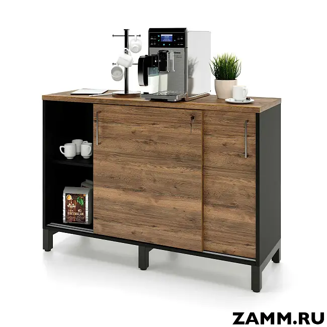 Локер ZAMM (шкаф-купе) 2 полки. На металлокаркасе 1200 (Ш:1200, Г:414, В:836)