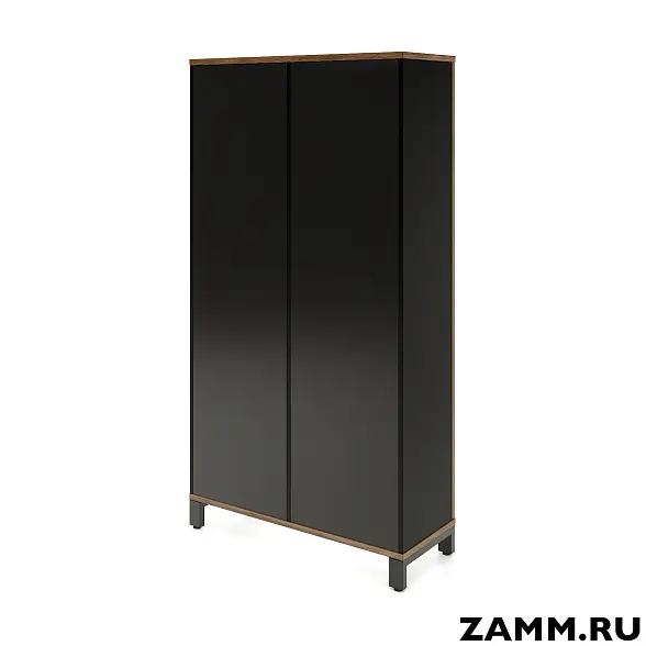 Шкаф ZAMM Прага 2 секции. На металлокаркасе Левый 414 (Ш:1158; Г:414; В:1985) 