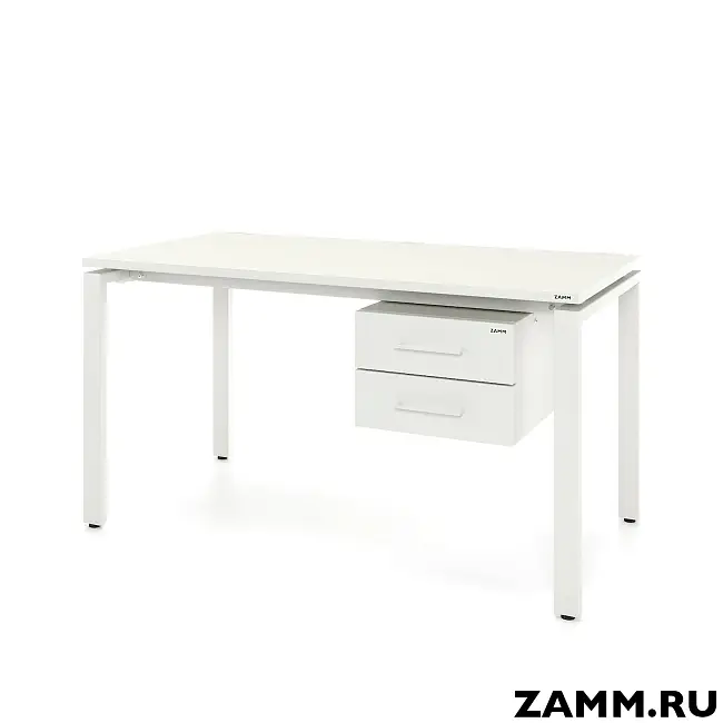 Стол Формат ТР 2 ящика (Тип 3) с пропусками, кабель-каналом (Д-041)