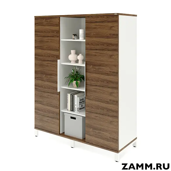 Шкаф ZAMM Прага 3 секции. На металлокаркасе 600 (Ш:1726; Г:600; В:1985)