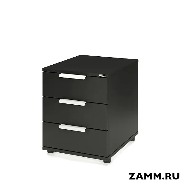 Тумба прикроватная ZAMM Лайт. 3 ящика
