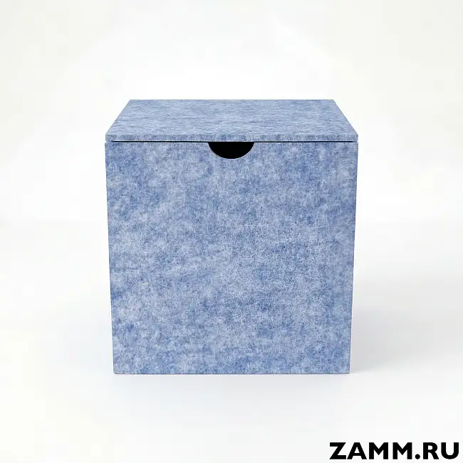 Фетровый короб для хранения с крышкой без ручек
