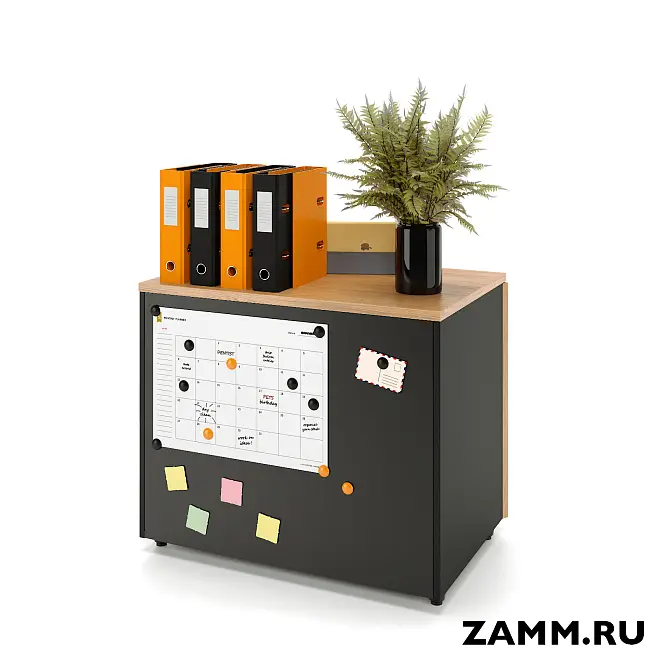 Шкаф ZAMM распашной 2 полки, 2 двери. На регулируемых опорах 900. В=600 (Ш:900, Г:600, В:747)
