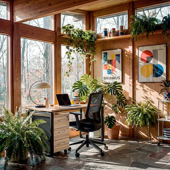 Тумба мобильная ZAMM. 3 ящика с центральным замком (Ш:410, Г:500, В:613)