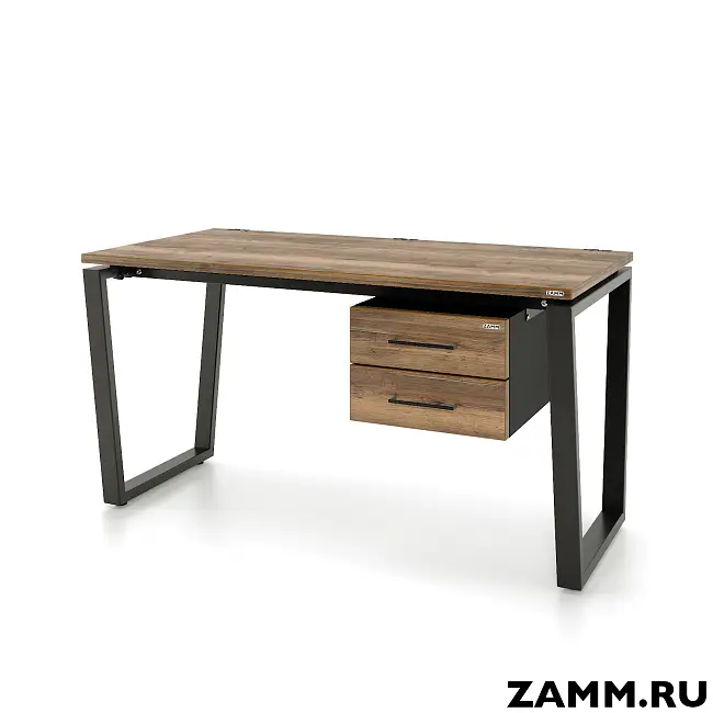 Стол Ирис ТР 2 ящика (Тип 2) с пропусками