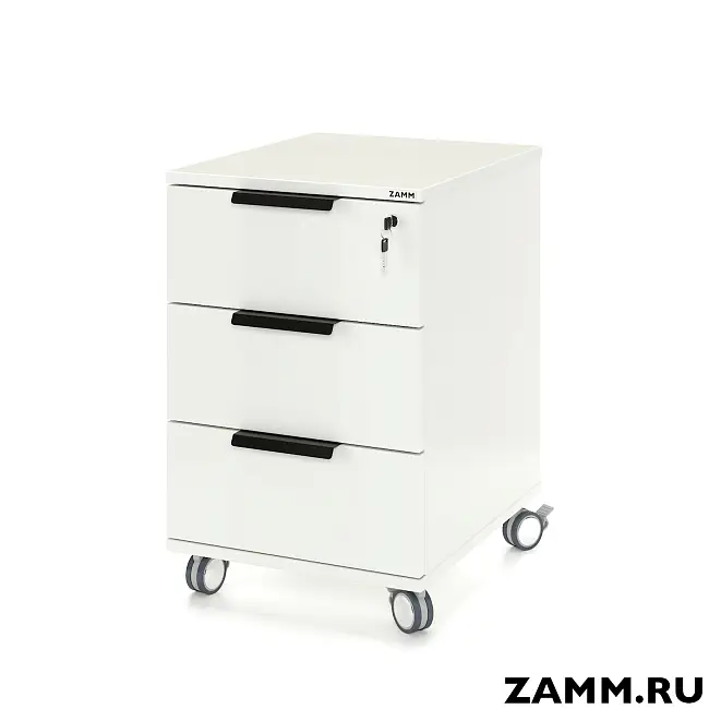 Тумба мобильная ZAMM Лайт. 3 ящика