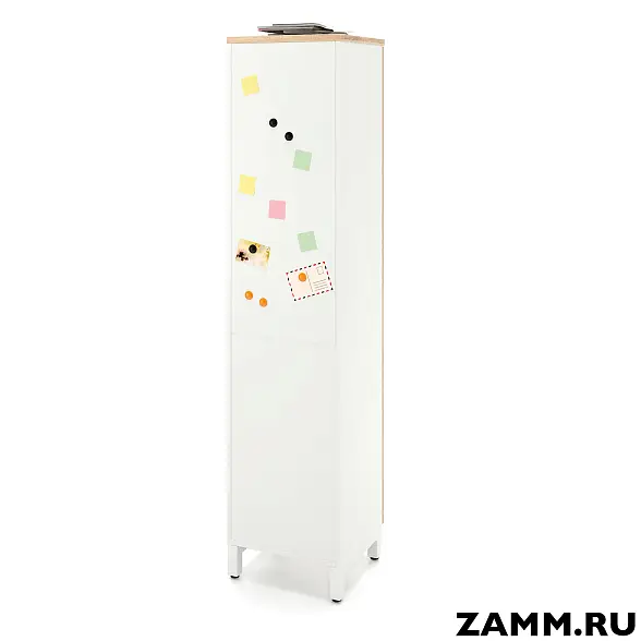 Шкаф ZAMM распашной 5 полок, 1 дверь. На металлокаркасе 450 Правый (Ш:450, Г:414, В:1905) 