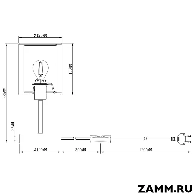 Лампа настольная Moderli Room V10626-1T