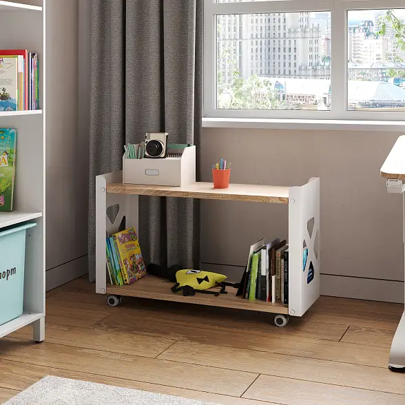 Стеллаж мобильный ZAMM HOME 3 полки 
