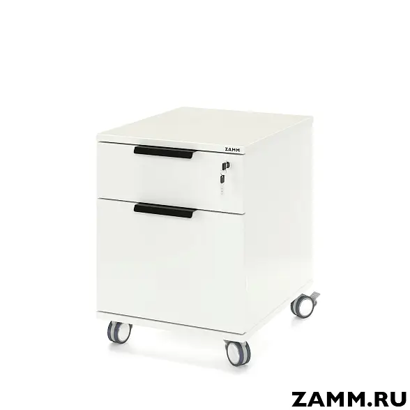 Тумба мобильная ZAMM Лайт. 2 ящика