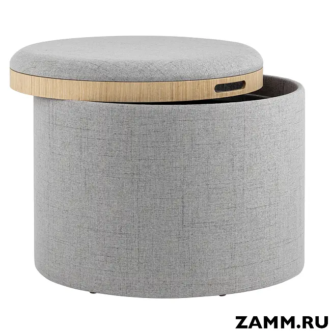 Пуф-столик с ящиком Хюгге 