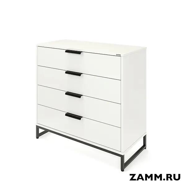 Комод ZAMM Прагма 2. 1 секция на металлическом основании 900 (Ш:900, Г:414, В:860)