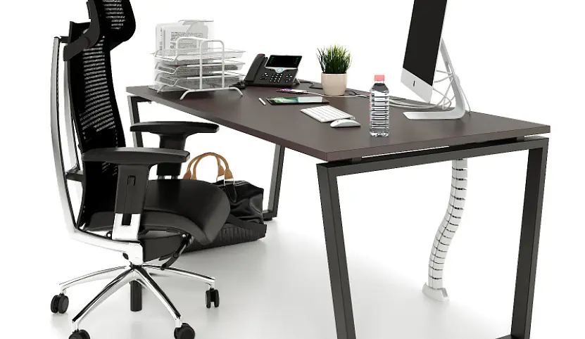 Большие компьютерные столы для удобной работы в офисе