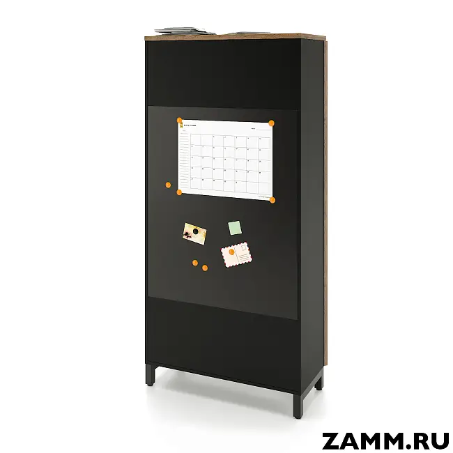 Шкаф ZAMM распашной 5 полок, 2 двери. На металлокаркасе 900  (Ш:900, Г:414, В:1907)