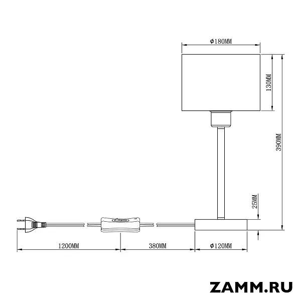 Лампа настольная Moderli Room 