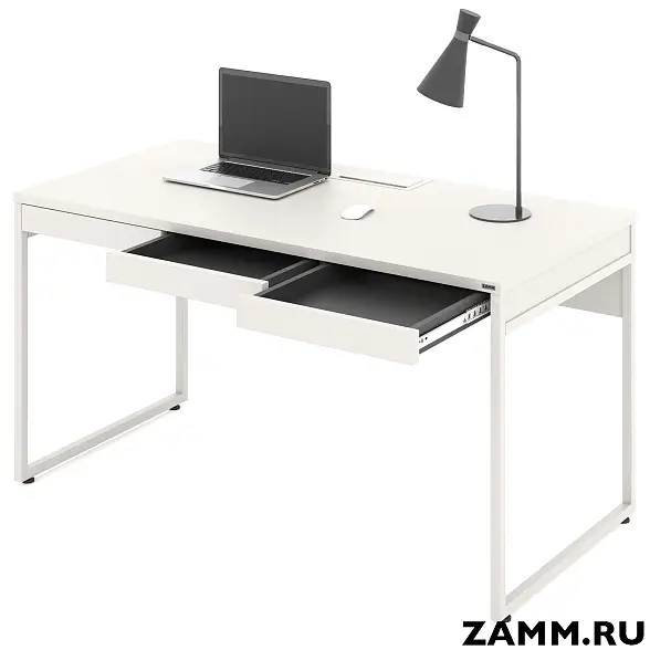 Стол Linda (Тип 2) с лючком для проводов (Д-039), кабель-каналом (Д-041)