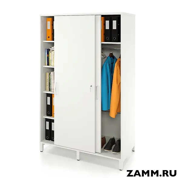 Локер ZAMM (шкаф-купе) 5 пл. 1 сек.: шт , 2 сек.: 5 полок. На мк 1200. B=600 (Ш:1200, Г:600, В:1907)