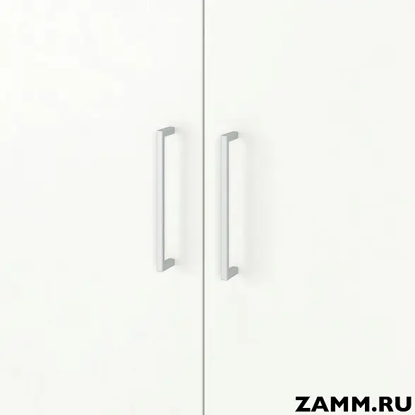 Шкаф ZAMM распашной 6 полок, 2 двери, 3 полки закрыты, 3 полки открыты (Ш:900, Г:414, В:2270) 