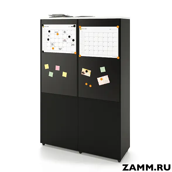 Локер ZAMM (шкаф-купе) 5 полок. На регулируемых опорах 1200 (Ш:1200, Г:414, В:1812) 