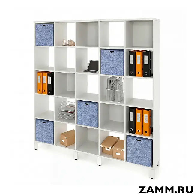 Фетровый короб для хранения с крышкой без ручек