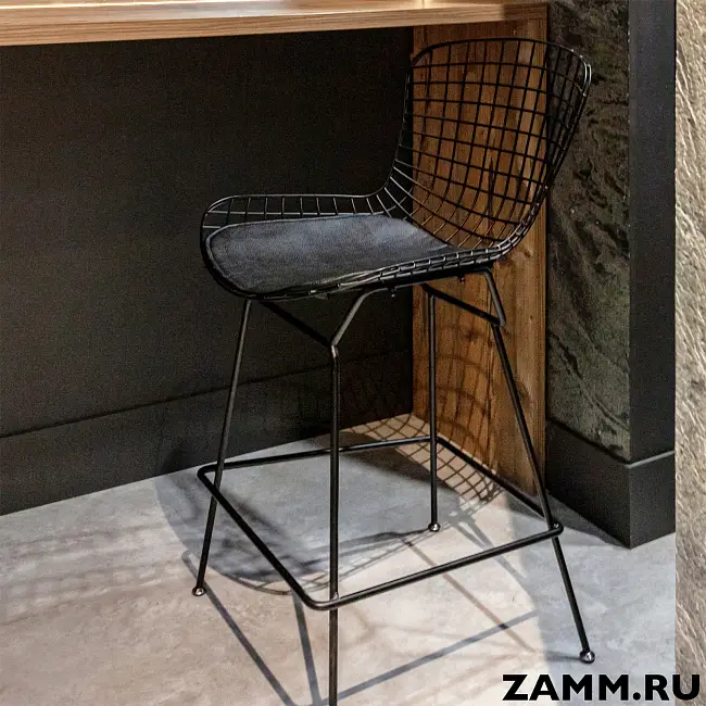 Полубарный стул Bertoia